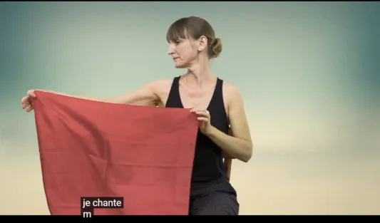 Greensleeves / DANSE assise – avec foulard (Facile)